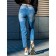 Women's ISEE pants, size 42-44, blue color