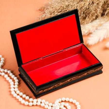 Casket - Barrier "dollar", 8.5 × 17 cm, lacquer miniature-1