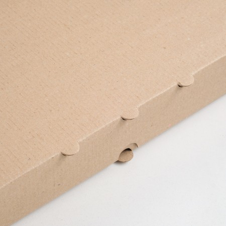 Pizza box, brown, 42 x 42 x 4.5 cm-1