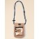 Baby bag, size 13x19 cm, beige color
