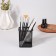 Storage for storage of manicure/cosmetic supplies, 9.5 × 8 cm, black color