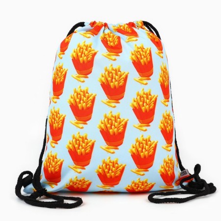 Back for shoes "I love potatoes" Textile, size 30 x 40 cm-7