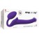 Strapon Strap-on-Me Semi-Raalistic bearing, purple s, 17 cm
