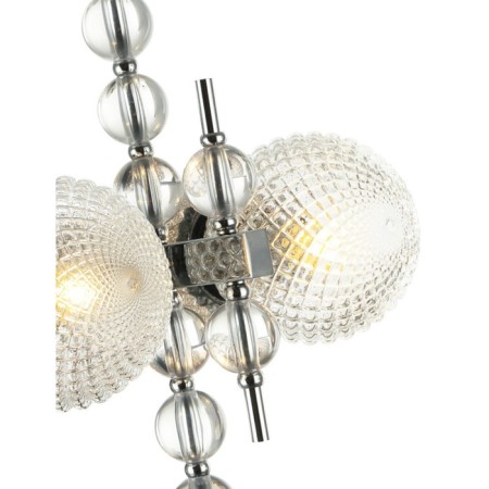 Wall lamp Queenly 2xe27 40w, size 20x35x46 cm, color chromium-2