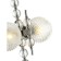 Wall lamp Queenly 2xe27 40w, size 20x35x46 cm, color chromium