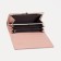 Women's wallet on magnets, pink color