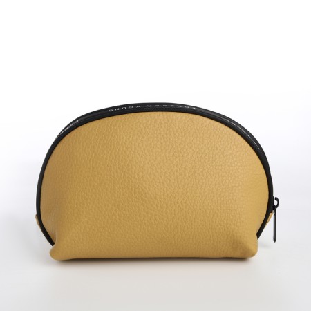 Lightning cosmetic bag, beige color-1