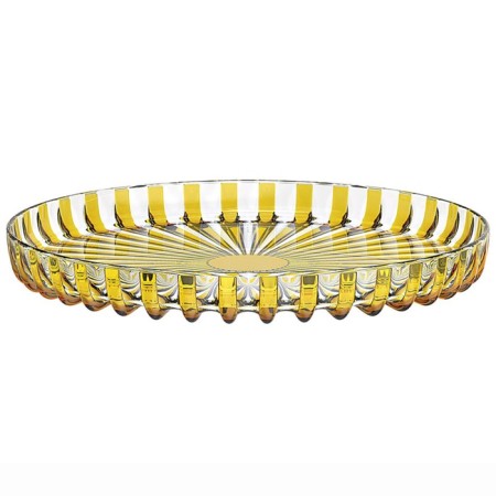 Serving trace Guzzini Dolcevita, D = 31 cm, Amber color