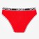 Credes of slips female collorista, red color, size 46-48