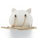 Children's bag for a girl "Kitty smile", from artificial leather