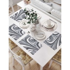 A set of napkins for setting the table 