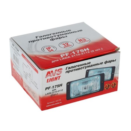 Avs PF-175H, N3, LADA 2110-2112.12 V, Glass Reef, set 2 pcs.-2