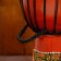 Souvenir musical instrument drum jambe "Color" 50x23x23 cm mix