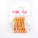 A set of applicators for shadows, bilateral, 5 pcs, 6.5 cm, golden color