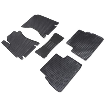 Rubber rugs ’grid’ for Subaru Forester II, 2002-2008