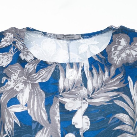 Women's dress, blue color, size 48-7