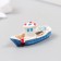 Figure for Florarium Polystone "Fish boat" MIX 5x2x2 cm