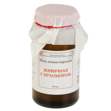 Solokh Aul ointment gum with fly agaric, 30 ml