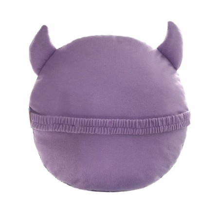 Pillow for the headrest Matech Smile Line, drawn, 30 x 30 x 10 cm, purple-4