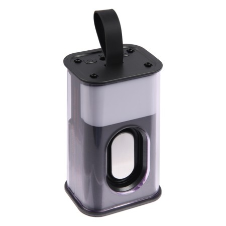 Portable column K08, 5 W, transparent, suspension, 500 mAh, backlight, black-3