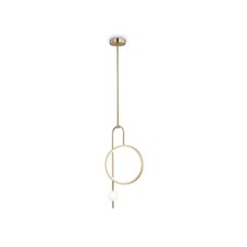 Светильник светодиодный подвесной Ambrella light, LineTech, FL66437, LED, 13 Вт, 975Lum, 4200К, цвет латунь