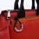 Bag-tout on zipper, red color