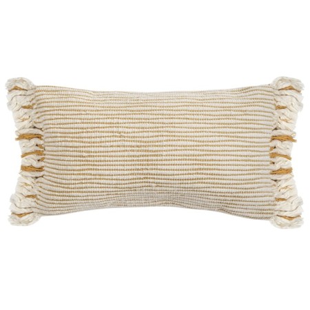 Clouds Clouds Ethnic pillow, size 35x60 cm, mustard color