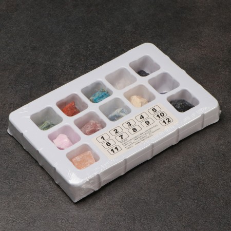 Collection of minerals, 12pcs-1