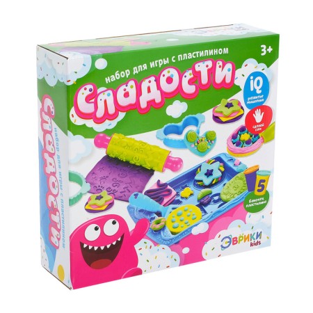 Set for playing with plasticine "Sweets"-2