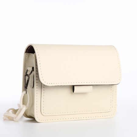 Bag Women's Messoriner, 17x14x6 cm, beige color-4