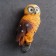 Suspended decor "Owl on the branch" 10*12*23 cm
