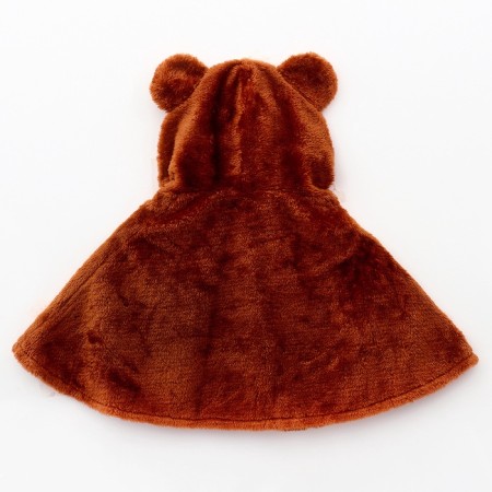 Carnival cape "Bear", height 104-128 cm, brown-5