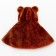 Carnival cape "Bear", height 104-128 cm, brown