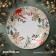 New Year's shade "Christmas evening", d = 20.5 cm, porcelain, white color