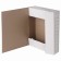 Archive folder on gum Calligrata, microhofrocard, 100 mm, white, up to 900 liters
