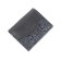 Wallet, button, 6 pockets, 1 section for trifles, n/k blue kayman/Blue Fleeter
