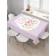The tablecloth “Love”, rectangular, Saten, size 145x180 cm