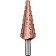 Drill step "bison" 29672-6-20-8_z01, d 6-20 mm, 8 steps, trihedral shank