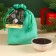 New Year! Black tea in a gift bag of "warm holidays" with mint, 100 g.