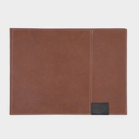 Napkins for hot Magistro, 2 pcs, bilateral, eco -leather, cotton, 47.5 × 35.5 cm-4