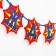 Garland on the tape "Happy Birthday!", Length 190 cm, Spider-Man