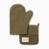 Kitchen Ethel kitchen, green color, mittens-seizure 18x29 cm, 19x19 cm tack
