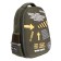 Frame backpack 38 x 30 x 20 cm, + pencil case, Bruno visconti "attention"