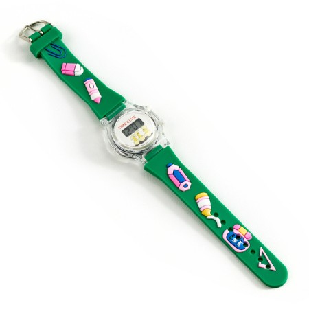 Watch of washing electronic, children's "sunflower", strap silicone L-21.5 cm-2