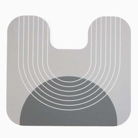 A set of bathroom rugs Ethel "Bathroom" 2 pcs, 48x78 cm, 40x45 cm-1