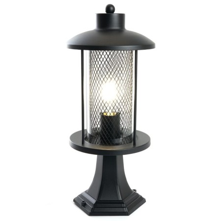 Sadovo-park lamp Feron PL724, IP44, E27, 60 W, 180x180x400 mm, black color