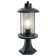 Sadovo-park lamp Feron PL724, IP44, E27, 60 W, 180x180x400 mm, black color
