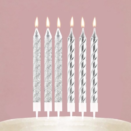 Candles for the cake, "Happy Birthday."-7