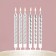Candles for the cake, "Happy Birthday."