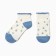 Children's socks "Flowers" Minaku, central white (4-8 years)